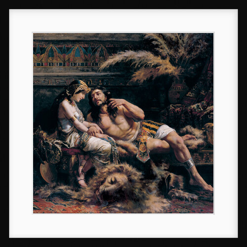Samson and Delilah, 1887 by José Echenagusia Errazquin