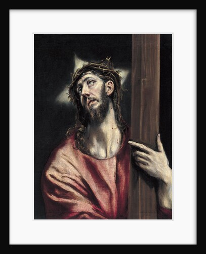 Christ with the Cross, ca. 1587-1596 by Dominico El Greco