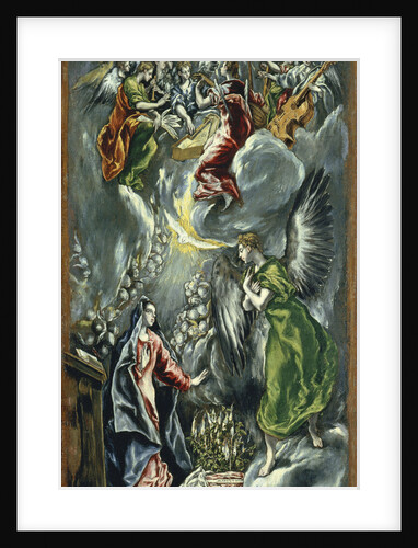 The Annunciation, ca 1596-1600 by Dominico El Greco