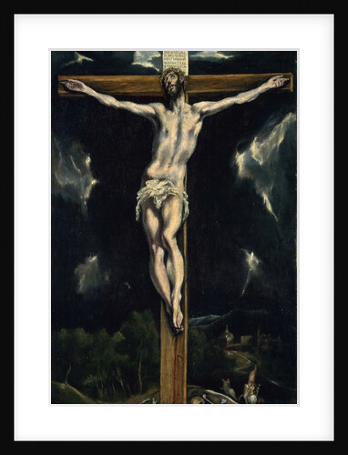 Christ on the Cross by Dominico El Greco