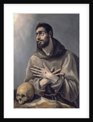 Saint Francis in ecstasy, c. 1580 by Dominico El Greco