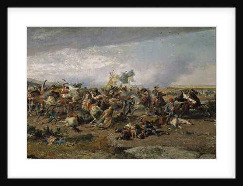 The Battle of Wad-Ras, 1863 by Marià Fortuny