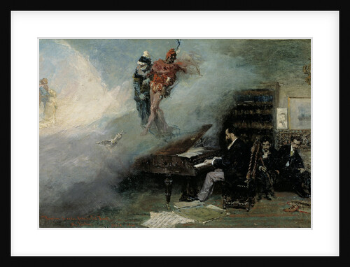 Fantasy on Faust (Fantasía sobre Fausto), 1866 by Marià Fortuny