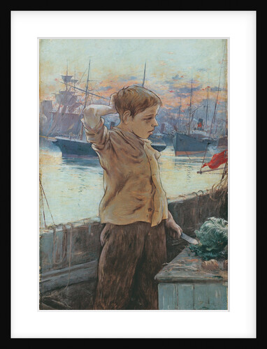 The ships boy, 1887 by Adolfo Guiard