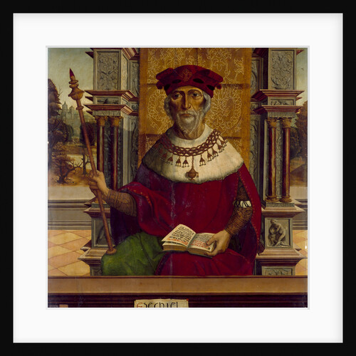 The Prophet Ezekiel, c. 1525 by Maestro de Becerril