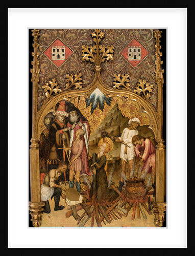 The Martyrdom of Saint Lucy, c. 1440 by Bernat Martorell the Elder