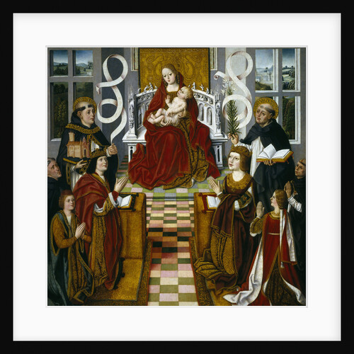 The Madonna of the Catholic Monarchs, 1491-1493 by Master of Madonna of the Catholic Monarchs