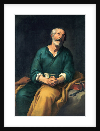 Saint Peter in Tears, c. 1655 by Bartolomé Estebàn Murillo