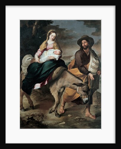 The Flight into Egypt, Between 1645 and 1649 by Bartolomé Estebàn Murillo