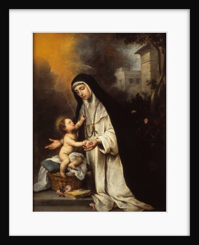 Saint Rose of Lima, 1670 by Bartolomé Estebàn Murillo