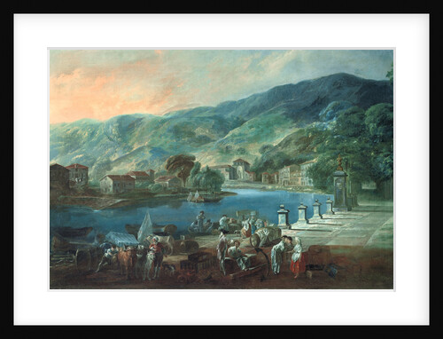 View of El Arenal in Bilbao, ca 1784 by Luis Paret y Alcázar