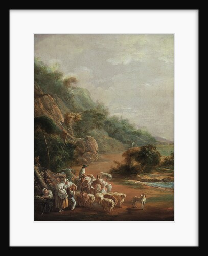 Scene with Villagers, 1786 by Luis Paret y Alcázar