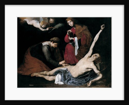Saint Sebastian Tended by the Holy Women, c. 1621 by José de Ribera