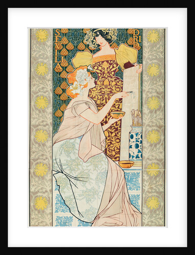 Mosaicos Escofet-Tejera (Advertising Poster), 1900 by Alejandro de Riquer Inglada
