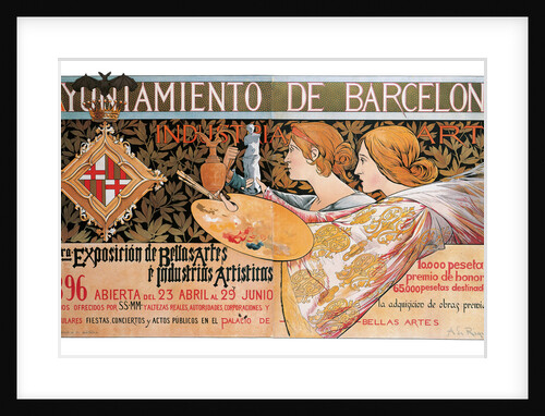 Exposición de Bellas Artes é Industrias Artísticas, 1896 by Alejandro de Riquer Inglada