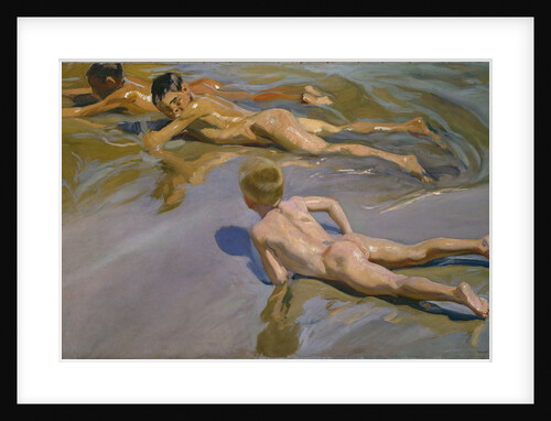 Boys on the Beach, 1909 by Joaquín Sorolla y Bastida