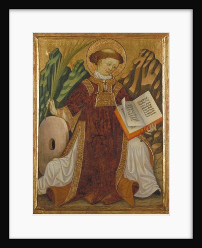 Saint Vincent, ca 1430 by Bonanat Zaortiga