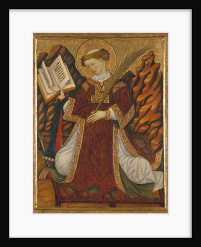 Saint Lawrence, ca 1430 by Bonanat Zaortiga