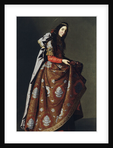 Saint Casilda of Toledo, ca 1630-1634 by Francisco de Zurbarán