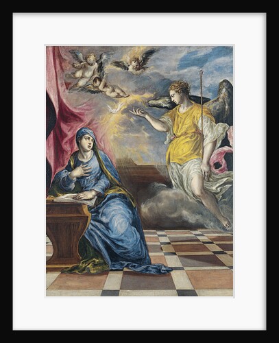 The Annunciation, ca 1576 by Dominico El Greco