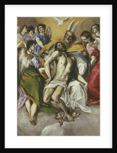 The Holy Trinity, 1579 by Dominico El Greco