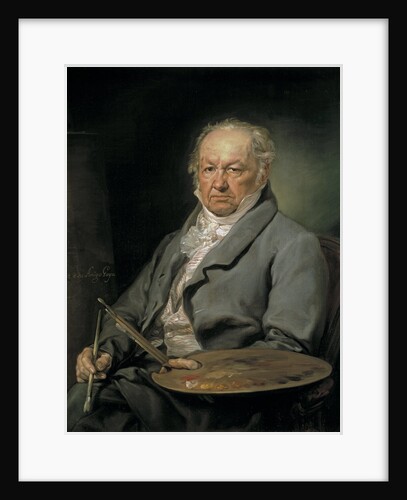 Portrait of the painter Francisco de Goya, 1826 by Vicente López Portaña