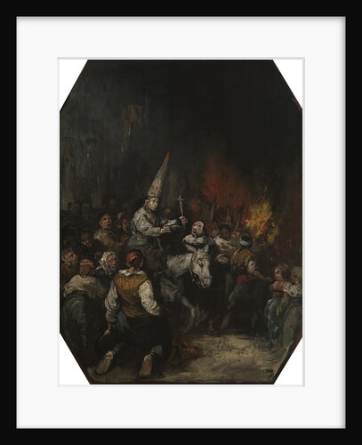 Convicted by the inquisition, ca 1860 by Eugenio Lucas Velázquez