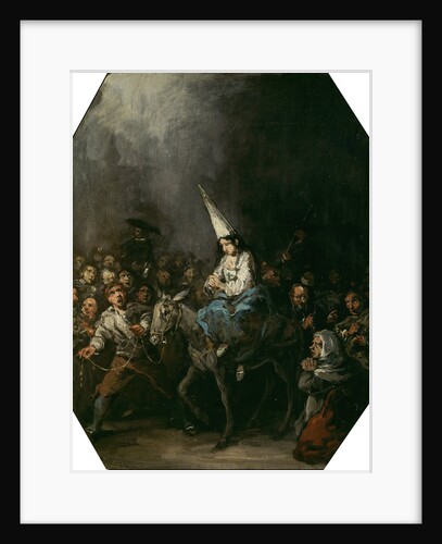 Convicted by the inquisition, ca 1860 by Eugenio Lucas Velázquez