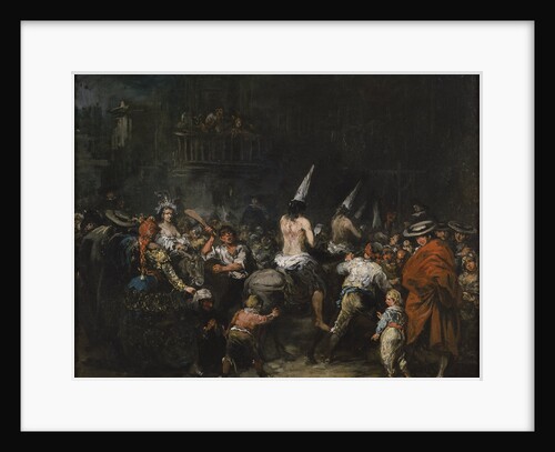 Convicted by the inquisition, Second Half of the 19th cen by Eugenio Lucas Velázquez