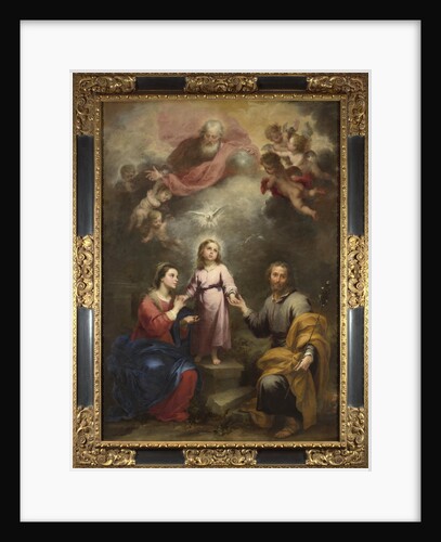 The Heavenly and Earthly Trinities (The Pedroso Murillo), c. 1680 by Bartolomé Estebàn Murillo