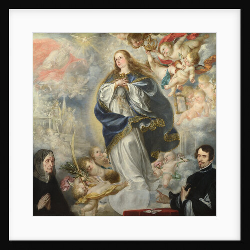 The Immaculate Conception with Two Donors, ca 1661 by Juan de Valdés Leal