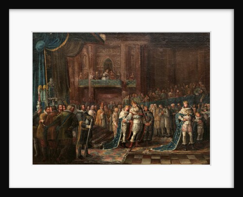 Gustav Adolfs Farewell Speech to the Estates by Nils Hagelberg