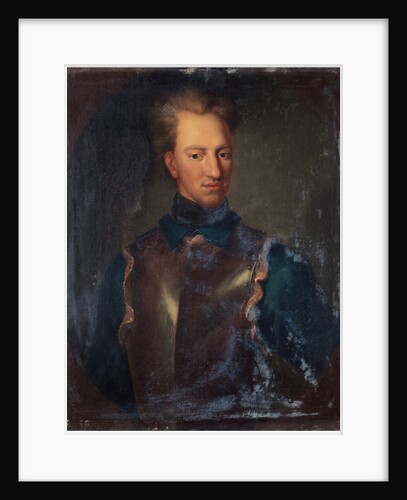 Portrait of the King Charles XII of Sweden by David von Krafft