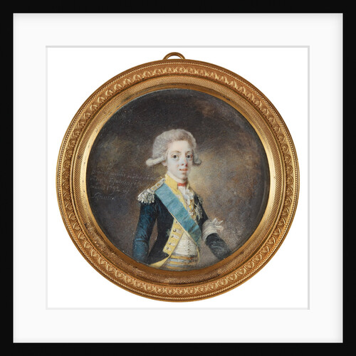 Portrait of Gustav IV Adolf of Sweden, 1792 by Niclas Lafrensen