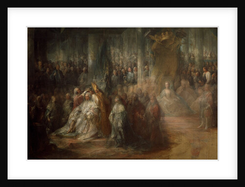 The Coronation of King Gustav III of Sweden, 1782-1793 by Carl Gustaf Pilo