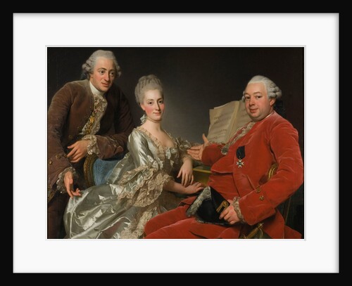 John Jennings, his Brother and Sister-in-Law, 1769 by Alexander Roslin