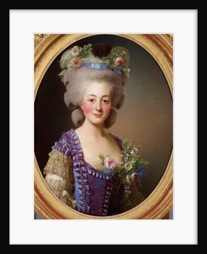 Portrait of Countess de Bavière-Grosberg by Alexander Roslin