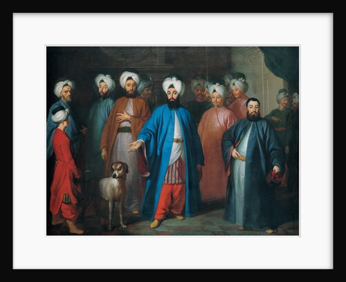 Mehmed Said Efendi and his Retinue, 1740s by Georg Engelhard Schroeder