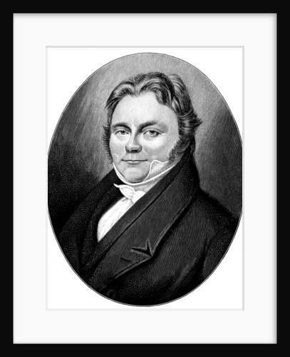 Portrait of the chemist Jöns Jakob Berzelius, 1830s by Anonymous