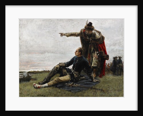 Charles XII of Sweden and Ivan Mazepa after the Battle of Poltava, 1879 by Gustaf Cederström