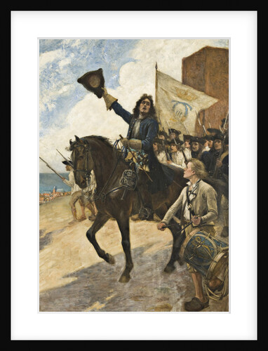 Magnus Stenbock in the Battle of Helsingborg by Gustaf Cederström