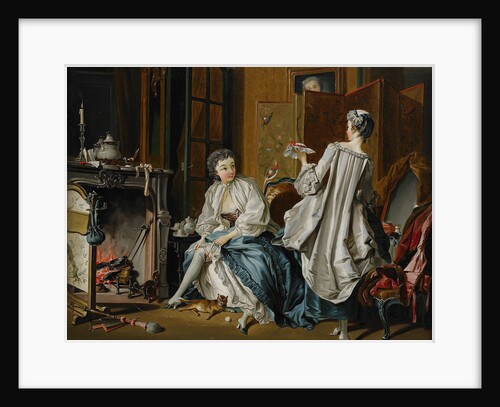 Morning toilet (After François Boucher) by Pehr Hilleström