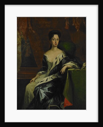 Portrait of Princess Hedvig Sofia of Sweden, Duchess of Holstein-Gottorp, End of 17th cen by David von Krafft