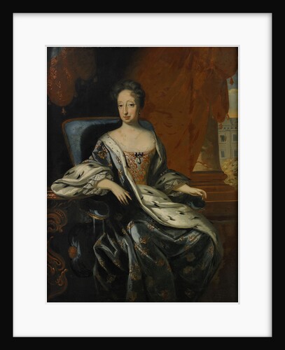Portrait of Hedvig Eleonora of Holstein-Gottorp, Queen of Sweden by David von Krafft