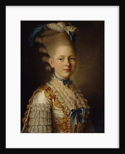 Portrait of Countess Kh. Obolenskaya, ca 1776 by Alexander Roslin