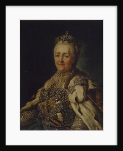 Portrait of Empress Catherine II by Alexander Roslin