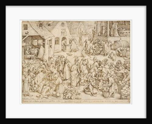 Caritas (Charity), 1559 by Pieter Bruegel the Elder