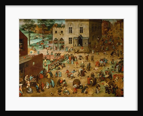 Children?s Games, 1560 by Pieter Bruegel the Elder