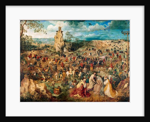 Christ Carrying the Cross, 1564 by Pieter Bruegel the Elder