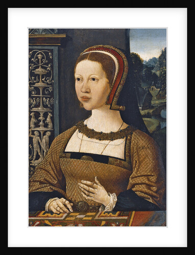 Portrait of Isabella of Austria, Queen of Denmark, ca 1524 by Jacob Cornelisz van Oostsanen